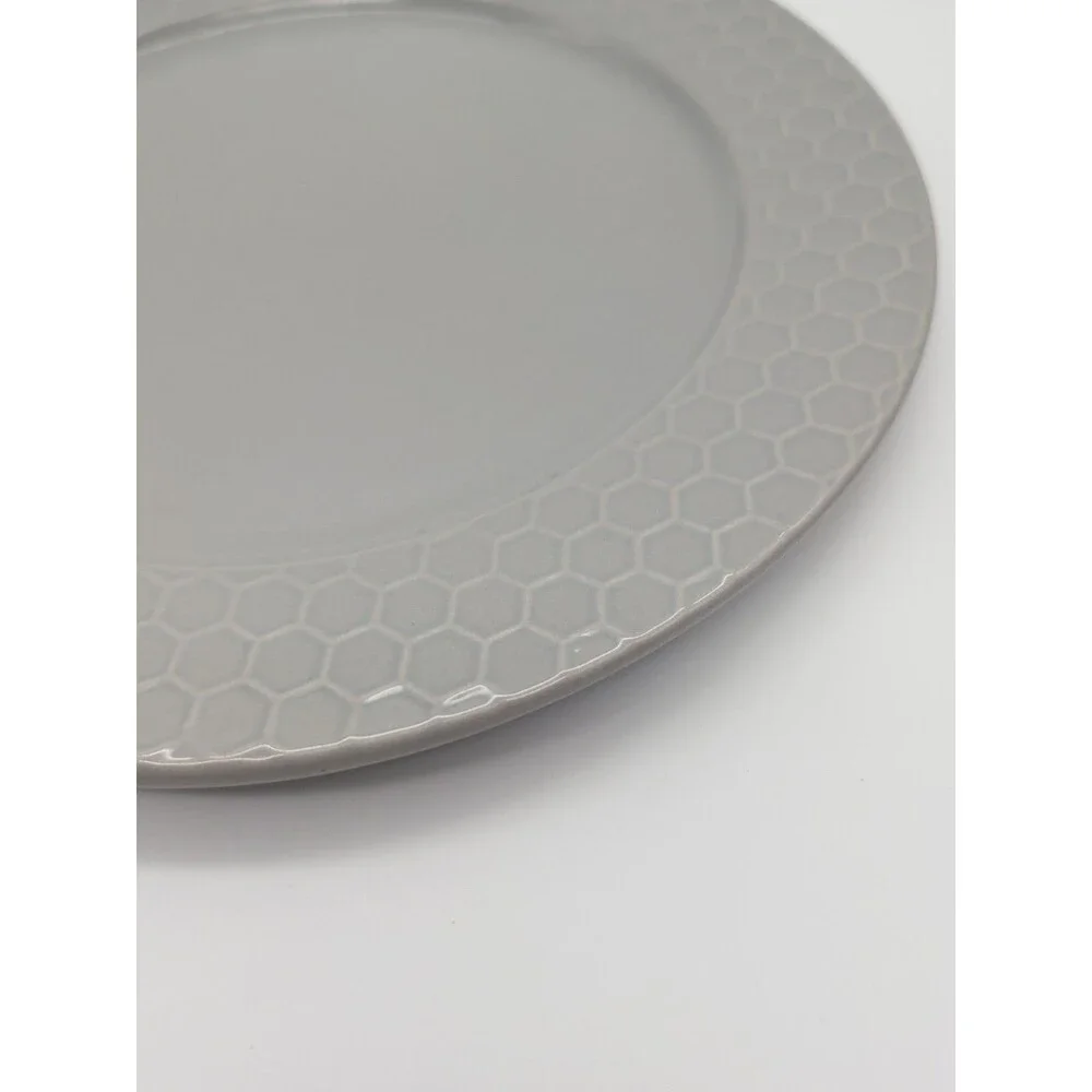 BIA Cordon Bleu Gray Honeycomb Plate Dinner